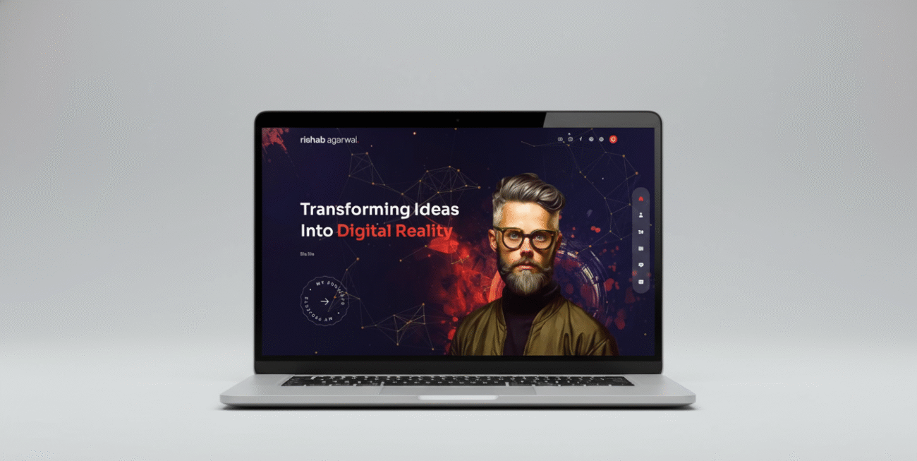 We designed a modern, responsive personal portfolio website showcasing the client’s skills, projects, and professional achievements beautifully.