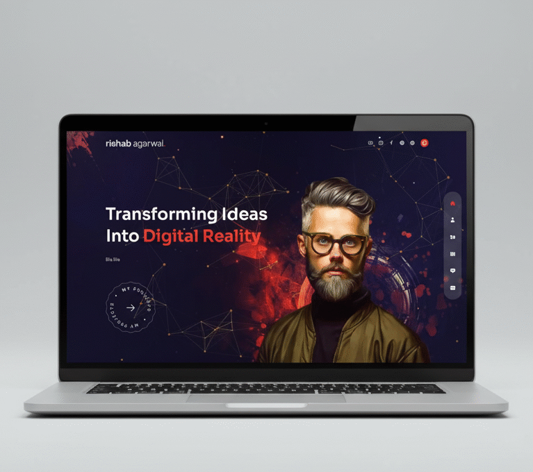 We designed a modern, responsive personal portfolio website showcasing the client’s skills, projects, and professional achievements beautifully.